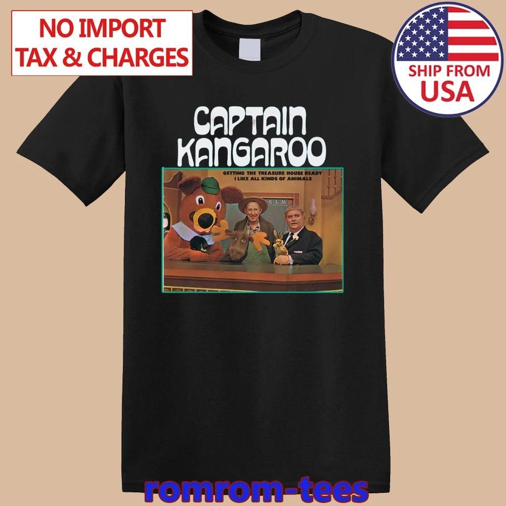 Captain Kangaroo TV Series Black Size S-5XL 4XL
Captain Kangaroo TV Series Black Size S-5XL 4XL