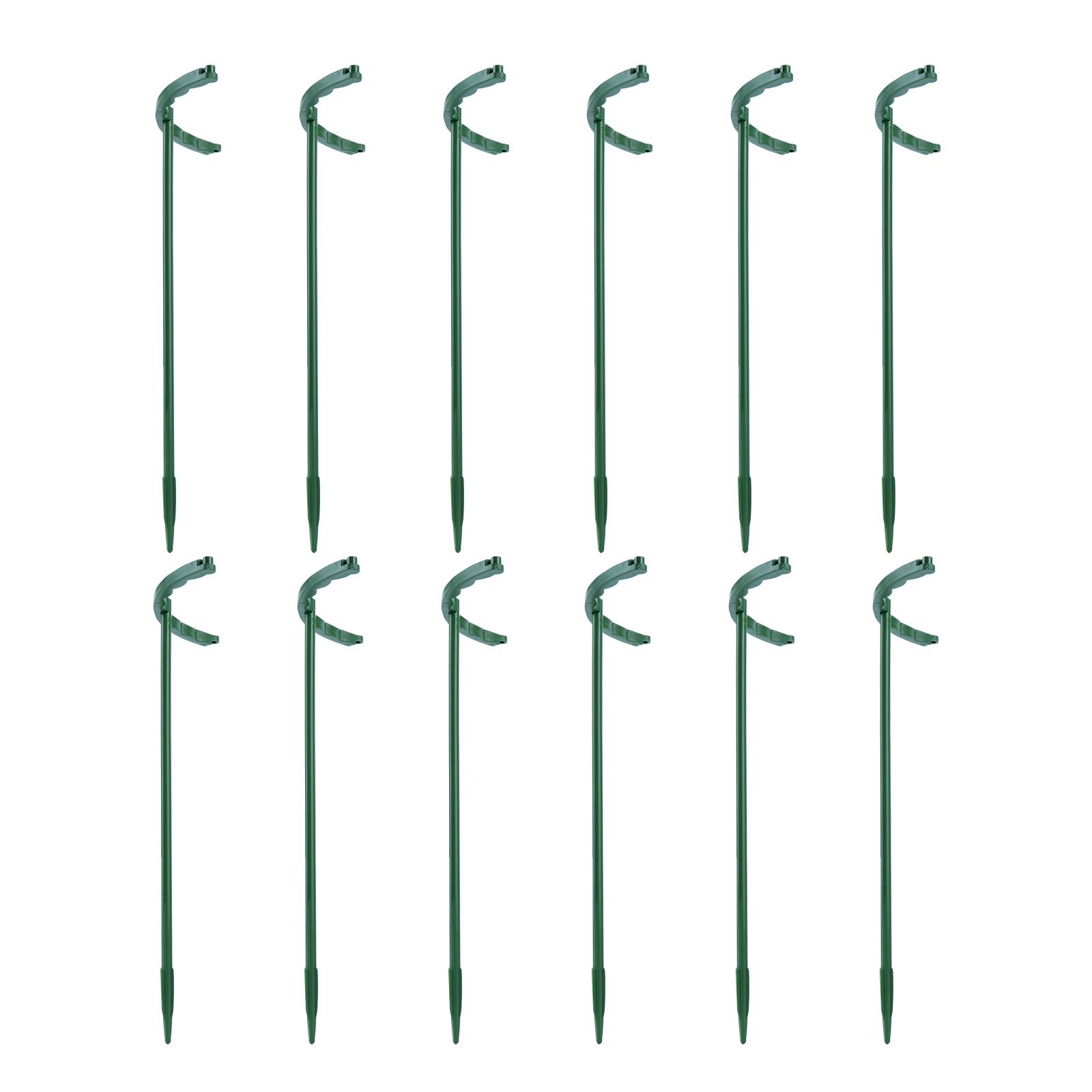 6Pcs Plant Support Stakes Plastic Plant Support Protective Half Round Plant Support Garden Flower Support for Climbing Plants
6Pcs Plant Support Stakes Plastic Plant Support Protective Half Round Plant Support Garden Flower Support for Climbing Plants