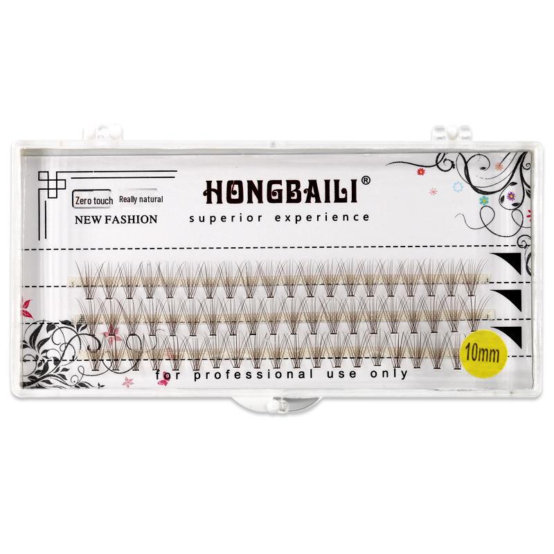 Hong Baili 10P карамельные накладные ресницы горячего расплава пучки
Hong Baili 10P карамельные накладные ресницы горячего расплава пучки