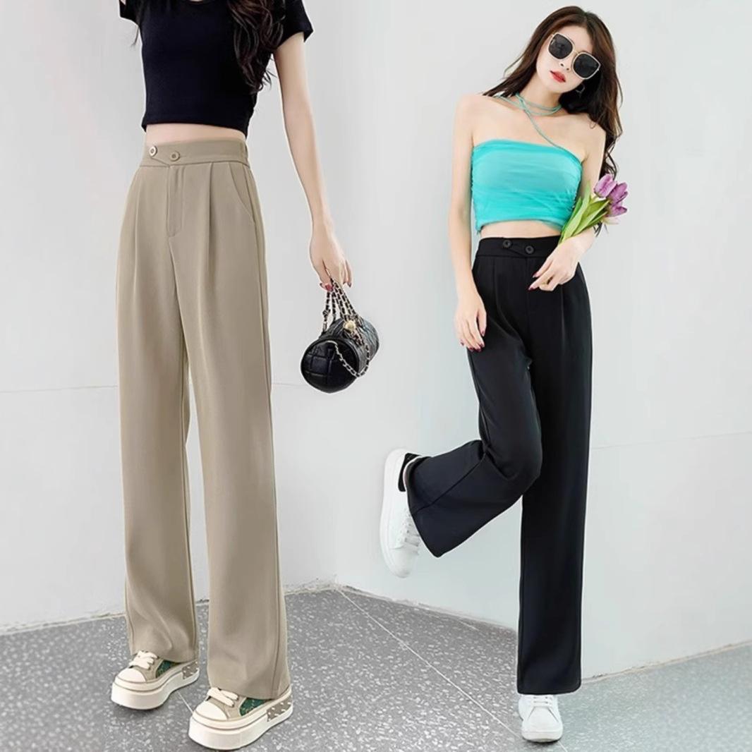 Petite Women s Ice Silk Wide-Leg Pants: High-Waist, Lightweight Summer Pants for Height Enhancement. M (96-105 lbs)
Petite Women s Ice Silk Wide-Leg Pants: High-Waist, Lightweight Summer Pants for Height Enhancement. M (96-105 lbs)