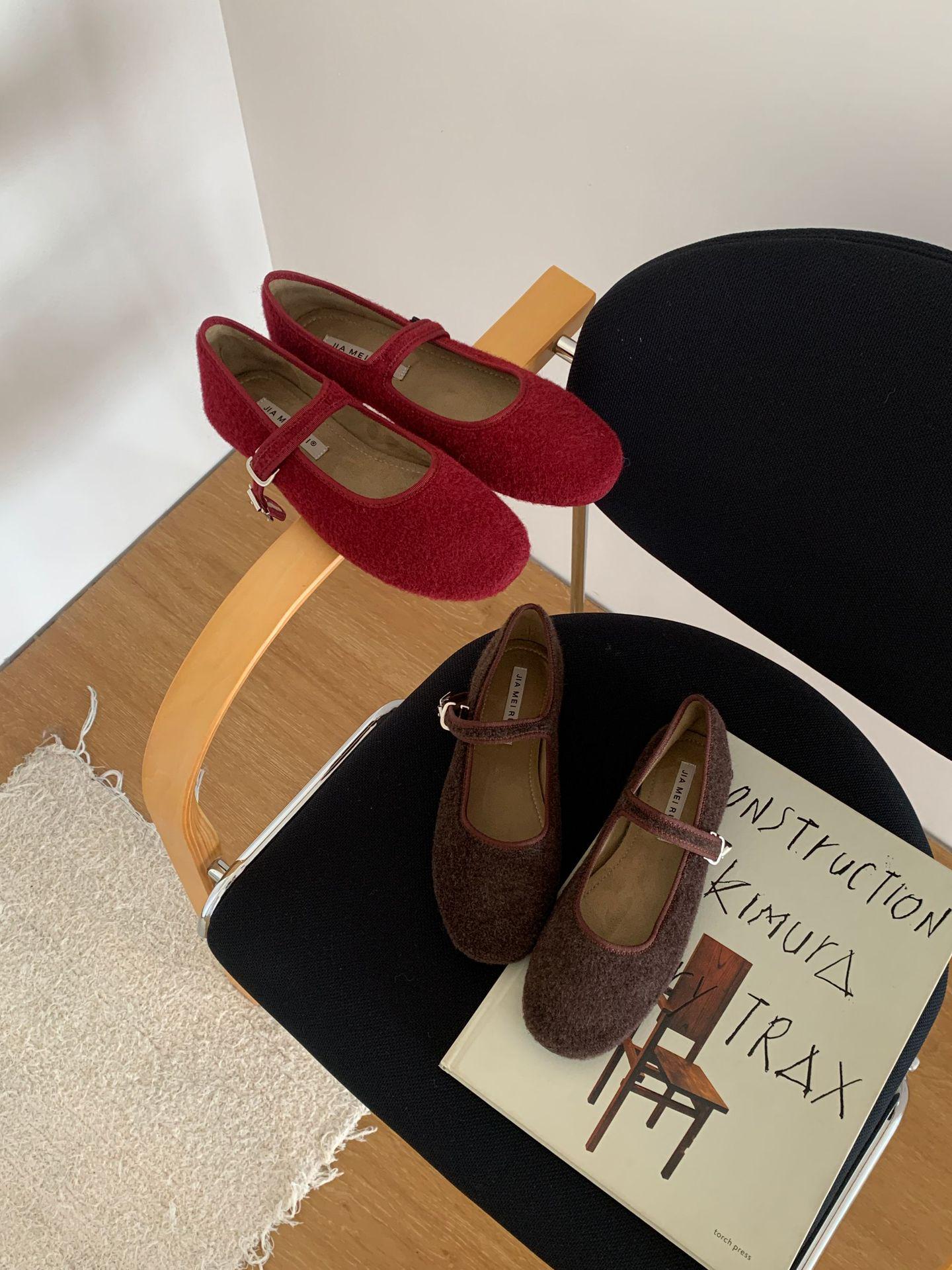 Jiayuanxi Women s Fleece-Lined Round Toe Mary Jane Flats for Autumn/Winter 39 красный
Jiayuanxi Women s Fleece-Lined Round Toe Mary Jane Flats for Autumn/Winter 39 красный