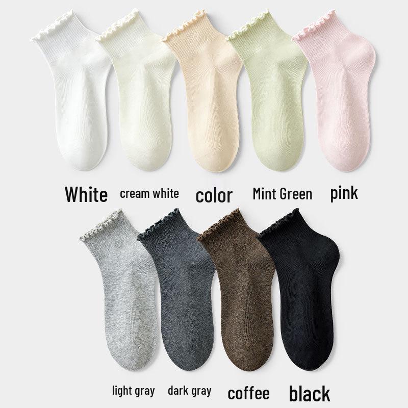 Women s Odor-Resistant Mid-Calf Wood Ear Trim Socks - Seamless, Sweat-Absorbing, Perfect for Spring, Autumn, and Pairing with Leather Shoes. 1 pair/Pink
Women s Odor-Resistant Mid-Calf Wood Ear Trim Socks - Seamless, Sweat-Absorbing, Perfect for Spring, Autumn, and Pairing with Leather Shoes. 1 pair/Pink