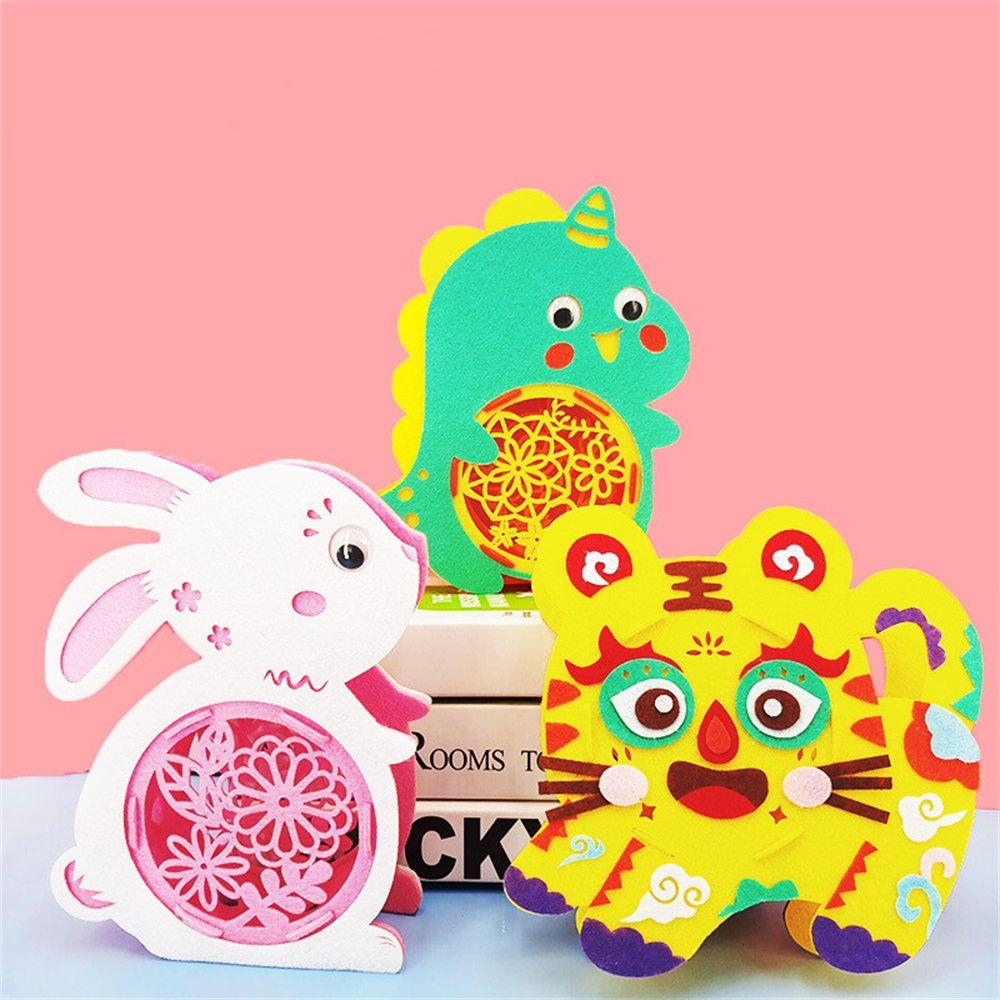 Package Cute Handmade Mid-Autumn Rabbit Lamp Animal Lantern Festival Lantern DIY Hanging Lamp
Package Cute Handmade Mid-Autumn Rabbit Lamp Animal Lantern Festival Lantern DIY Hanging Lamp