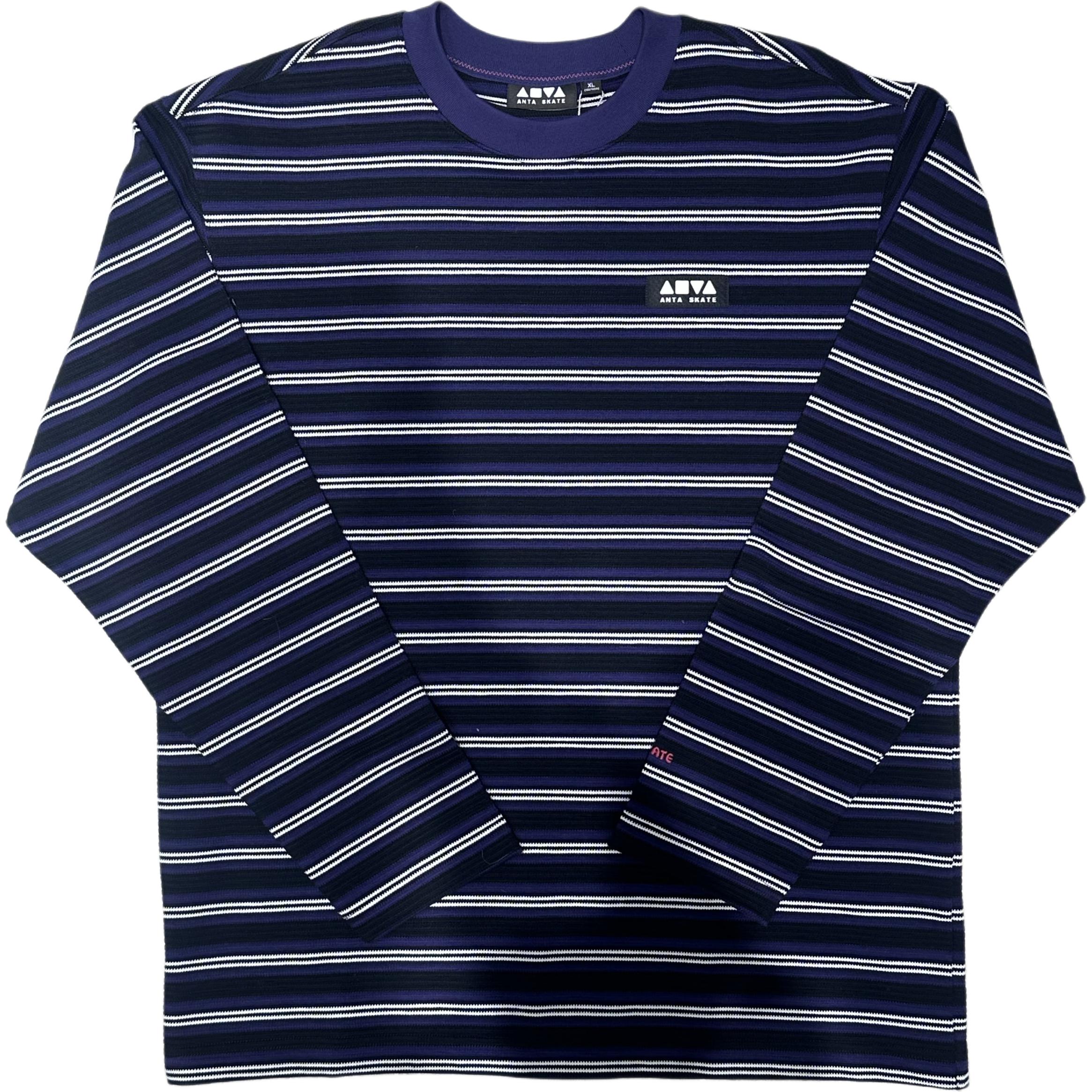 Anta Comfortable Casual Simple Color Block Striped Drop Shoulder Loose Long Sleeve T-Shirt Men Tops Purple 172528402-2 S
Anta Comfortable Casual Simple Color Block Striped Drop Shoulder Loose Long Sleeve T-Shirt Men Tops Purple 172528402-2 S