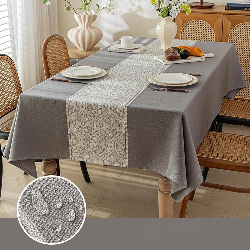 New Thick Imitation Cotton Linen Waterproof and Oil Resistant Rectangular Tablecloth for Dining Coffee Table Kitchen Room Decor 100x160cm
New Thick Imitation Cotton Linen Waterproof and Oil Resistant Rectangular Tablecloth for Dining Coffee Table Kitchen Room Decor 100x160cm