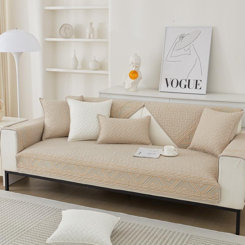 Sofa Cushion Four Seasons Non-Slip Pure Cotton Simple Modern Universal Pure Cotton Solid Color Cushion Cover Cloth Summer Sofa Cover Slipcover 70*70cm
Sofa Cushion Four Seasons Non-Slip Pure Cotton Simple Modern Universal Pure Cotton Solid Color Cushion Cover Cloth Summer Sofa Cover Slipcover 70*70cm