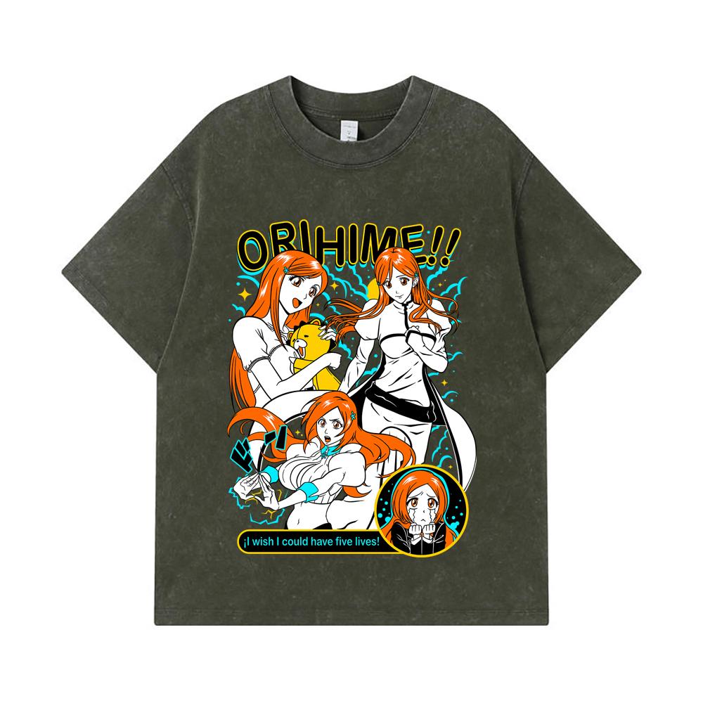 275 GSM Washed T-shirts 100% Cotton Bleach V3 Orihime Print Unisex Heavy Cotton T Shirt S армия зеленый
275 GSM Washed T-shirts 100% Cotton Bleach V3 Orihime Print Unisex Heavy Cotton T Shirt S армия зеленый