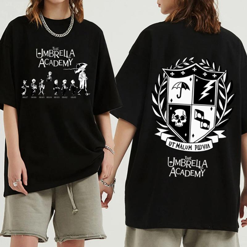 The Umbrella Academy Short Sleeve T-shirt Man Women Harajuku O-neck Summer Casual Shirt XS чёрный
The Umbrella Academy Short Sleeve T-shirt Man Women Harajuku O-neck Summer Casual Shirt XS чёрный