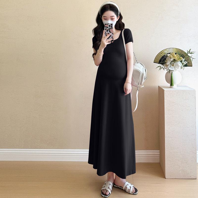 Chic French Modal Pink Maternity Summer Dress - Light Luxury, High-End Elegance 2XL чорний
Chic French Modal Pink Maternity Summer Dress - Light Luxury, High-End Elegance 2XL чорний