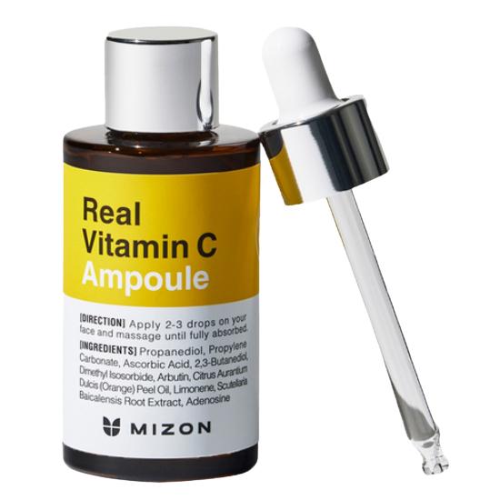 Mizon Real Vitamin C Pore & Blemish Care Ampoule 30ml – 19% Pure Vitamin C Brightening Serum 30ml
Mizon Real Vitamin C Pore & Blemish Care Ampoule 30ml – 19% Pure Vitamin C Brightening Serum 30ml