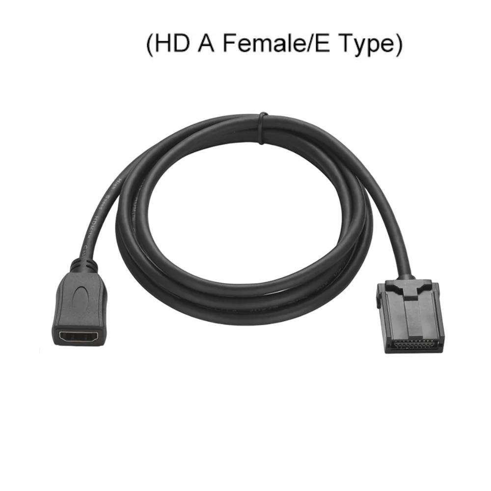Car HD Video Cable E Type To A Male HDMI-compatible Adapter Cord E Type To A Female HD Video Connector Wire for Vehicle Truck
Car HD Video Cable E Type To A Male HDMI-compatible Adapter Cord E Type To A Female HD Video Connector Wire for Vehicle Truck