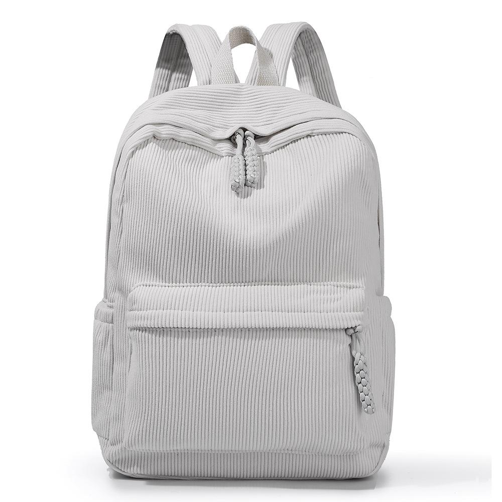 2024 Spring Women s Corduroy Backpack: Casual, Versatile, Large-Capacity for College Students and Travel
2024 Spring Women s Corduroy Backpack: Casual, Versatile, Large-Capacity for College Students and Travel