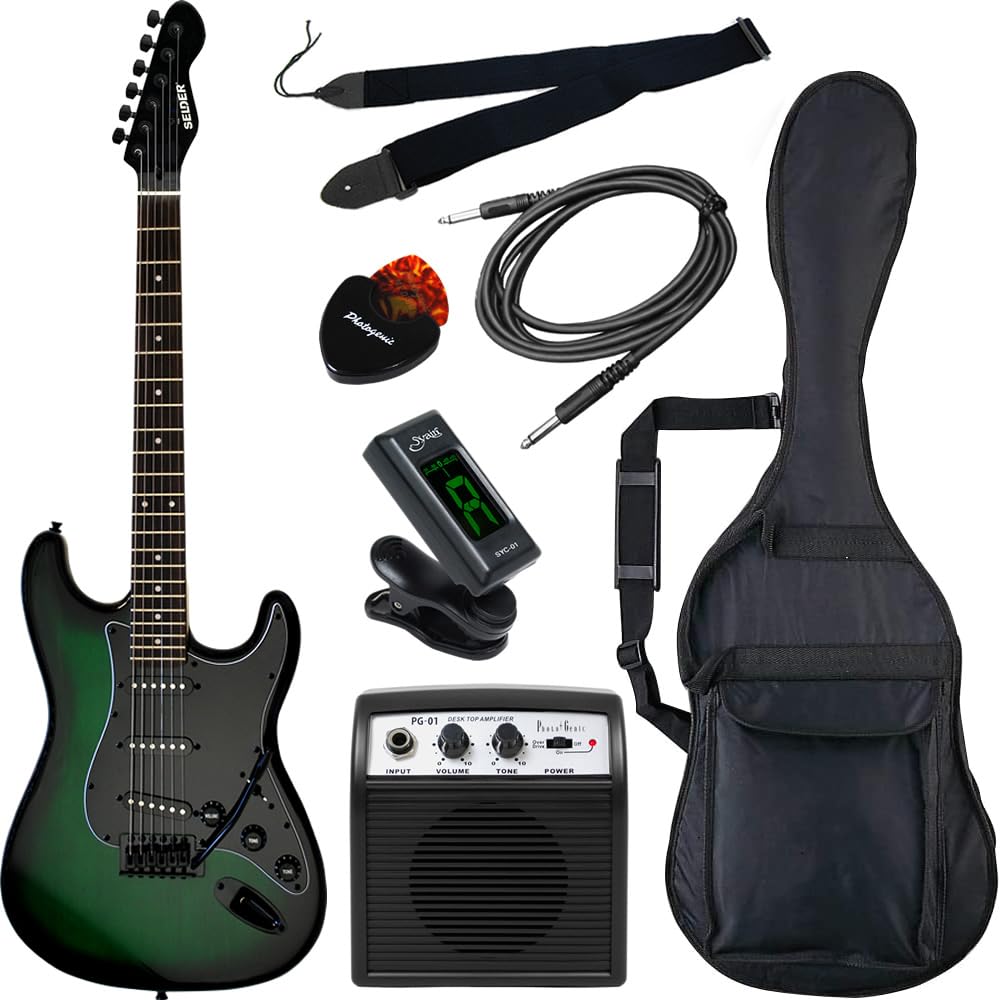 Электрогитара SELDER Stratocaster Type Sakura Musical Instruments Original ST-SPECIALIGB Beginner Basic Set
Электрогитара SELDER Stratocaster Type Sakura Musical Instruments Original ST-SPECIALIGB Beginner Basic Set