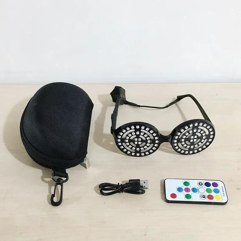 High Quality USB Recharge Led Glasses Light up Goggles Rainbow Full Color Spectrum Rave Eye Costume Night Club Party
High Quality USB Recharge Led Glasses Light up Goggles Rainbow Full Color Spectrum Rave Eye Costume Night Club Party