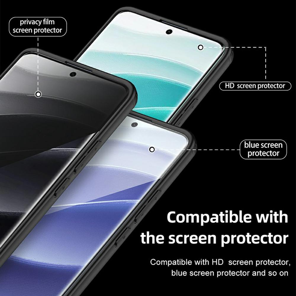 For Xiaomi Redmi Note 14 Pro 5G/Poco X7 5G Case PC+TPU Phone Cover Airbag Protection Black
For Xiaomi Redmi Note 14 Pro 5G/Poco X7 5G Case PC+TPU Phone Cover Airbag Protection Black