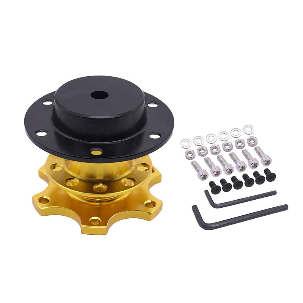 WOSIIKSLL 6 Holes Car Auto Steering Wheel Quick Release Hub Portable Adapter Snap Off Boss Kit Quick Release Device
WOSIIKSLL 6 Holes Car Auto Steering Wheel Quick Release Hub Portable Adapter Snap Off Boss Kit Quick Release Device