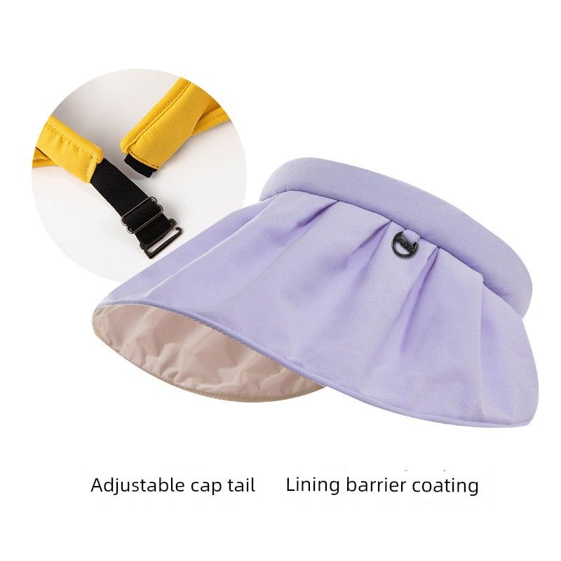 Hat Women s 2025 New Arrival All-Matching Sun Hat Sun Protection UV Protection Air Top Shell Headband Face Cover Sun Hat Coated-Purple
Hat Women s 2025 New Arrival All-Matching Sun Hat Sun Protection UV Protection Air Top Shell Headband Face Cover Sun Hat Coated-Purple