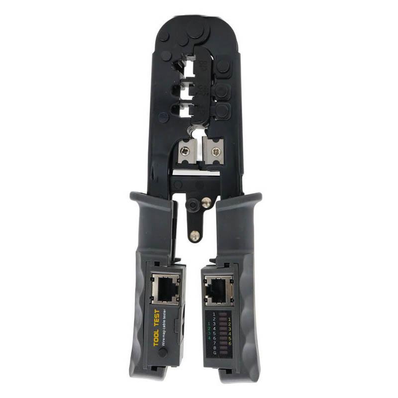 2 in 1 RJ45 Network LAN Cable Crimper Pliers Cutting Tool Cable Tester Cable Pliers 6P/8P Wire Cutter Tool Test Crimping Pliers
2 in 1 RJ45 Network LAN Cable Crimper Pliers Cutting Tool Cable Tester Cable Pliers 6P/8P Wire Cutter Tool Test Crimping Pliers