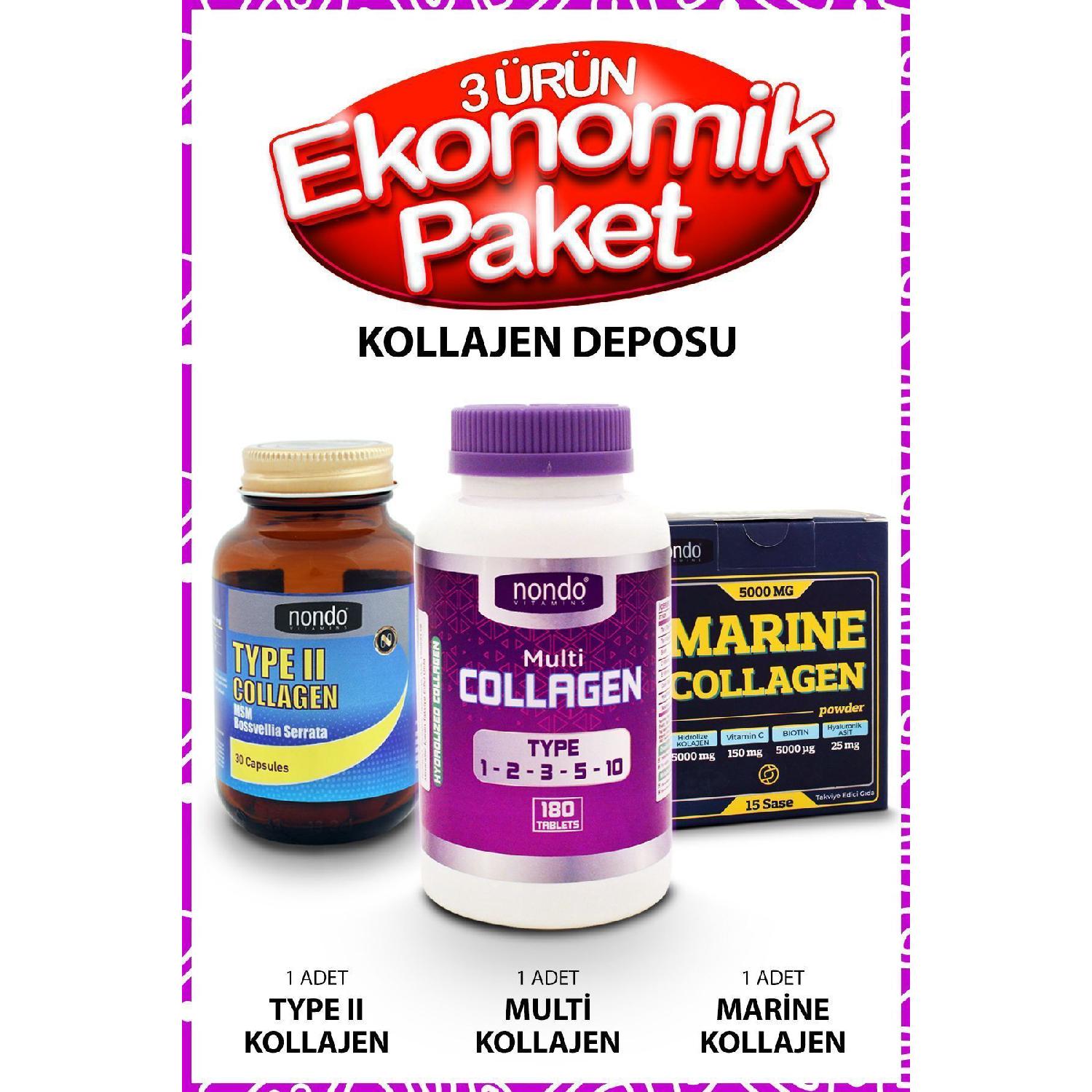 Economic Package Collagen Depot (type 2 Collagen Multi Collagen Type1-2-3-5-10 Marine Collagen)
Economic Package Collagen Depot (type 2 Collagen Multi Collagen Type1-2-3-5-10 Marine Collagen)