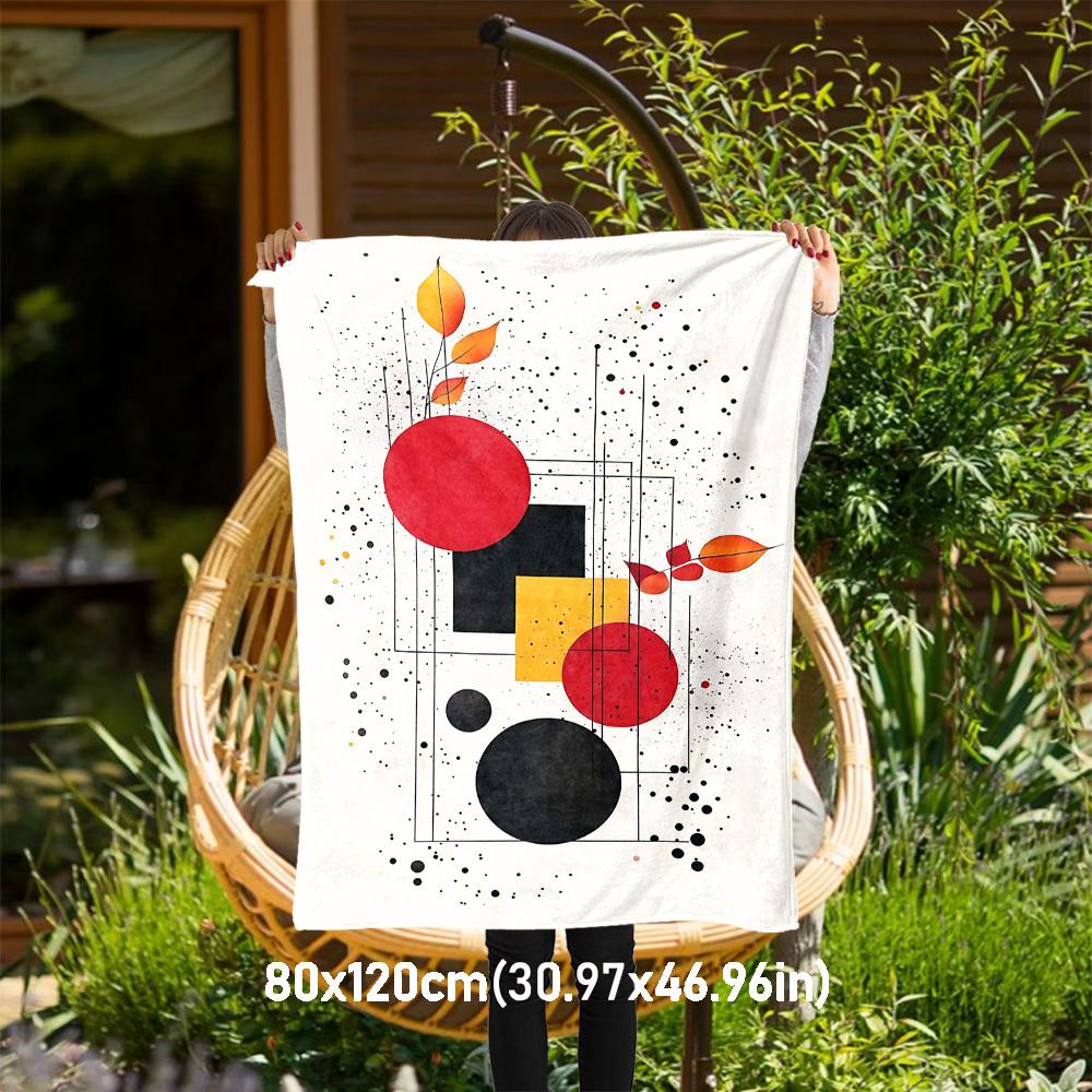 1PC Abstract ArtOutdoor Flannel Blanket - Soft Plush Decor for Picnics, camping, Bedroom, Playroom, Office, or Lunch Break 1270A 80x120cm(31x47inch)
1PC Abstract ArtOutdoor Flannel Blanket - Soft Plush Decor for Picnics, camping, Bedroom, Playroom, Office, or Lunch Break 1270A 80x120cm(31x47inch)