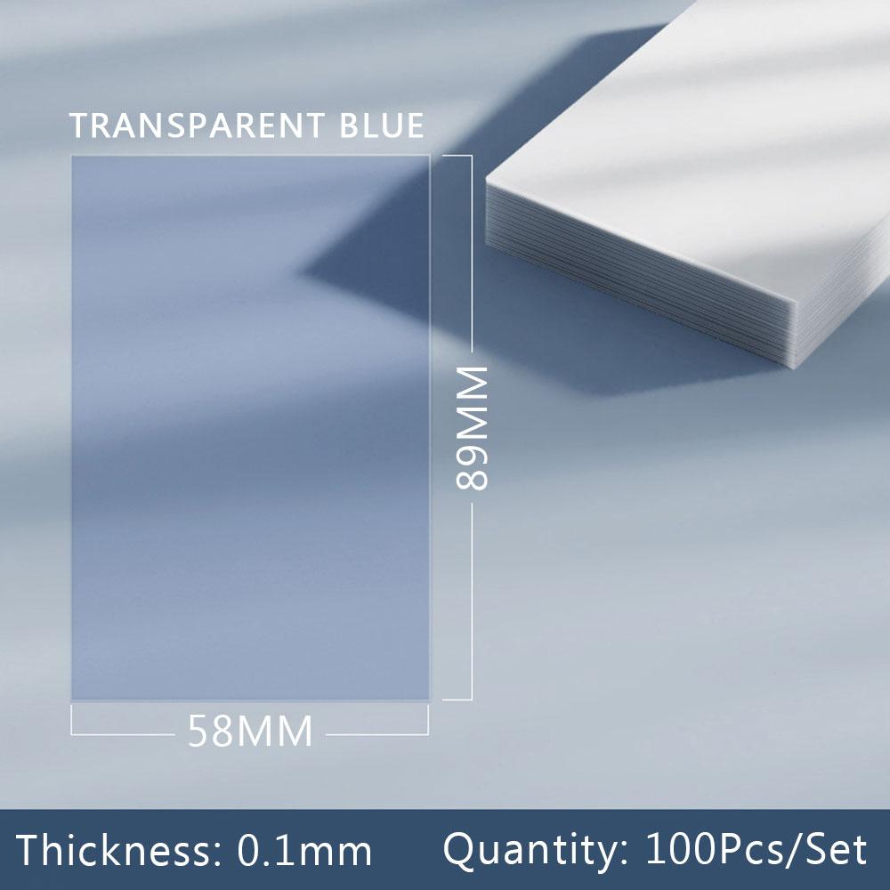 100Pcs/Set Various Sizes Transparent Card Sleeves Magic Game Tarot Poker Cards Protector Board Mini Photo Cover Film PP Material
100Pcs/Set Various Sizes Transparent Card Sleeves Magic Game Tarot Poker Cards Protector Board Mini Photo Cover Film PP Material