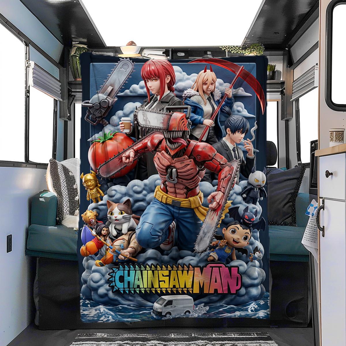 Chainsaw Man Warm Comfortable Print Flannel Blanket Ideal for Bedrooms,Sofas,Beds,Chairs,Picnics,Travel YUN6518m 80cm x 120cm
Chainsaw Man Warm Comfortable Print Flannel Blanket Ideal for Bedrooms,Sofas,Beds,Chairs,Picnics,Travel YUN6518m 80cm x 120cm