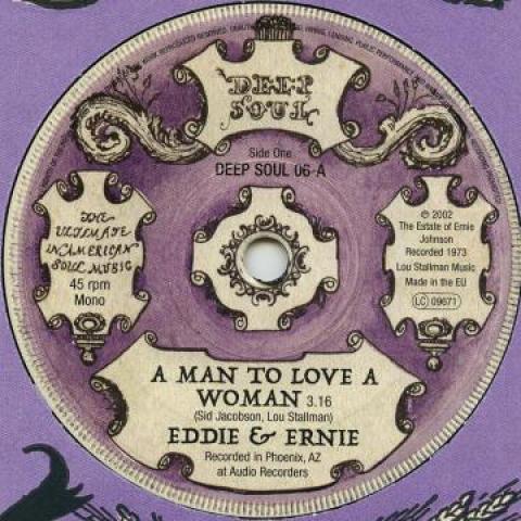 7inch Record EDDIE & ERNIE - A Man To Love A Woman / You Make My DEEPSOUL06 Kent 1973 UK Soul/Funk
7inch Record EDDIE & ERNIE - A Man To Love A Woman / You Make My DEEPSOUL06 Kent 1973 UK Soul/Funk