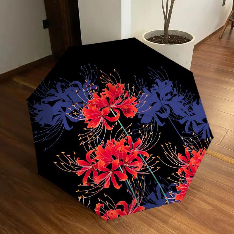 1pc Red Spider Lily Pattern Automatic Open/Close Umbrella, Formal Events - Ideal Gift for Family or Friends, Outdoor Accessory yy251211182
1pc Red Spider Lily Pattern Automatic Open/Close Umbrella, Formal Events - Ideal Gift for Family or Friends, Outdoor Accessory yy251211182