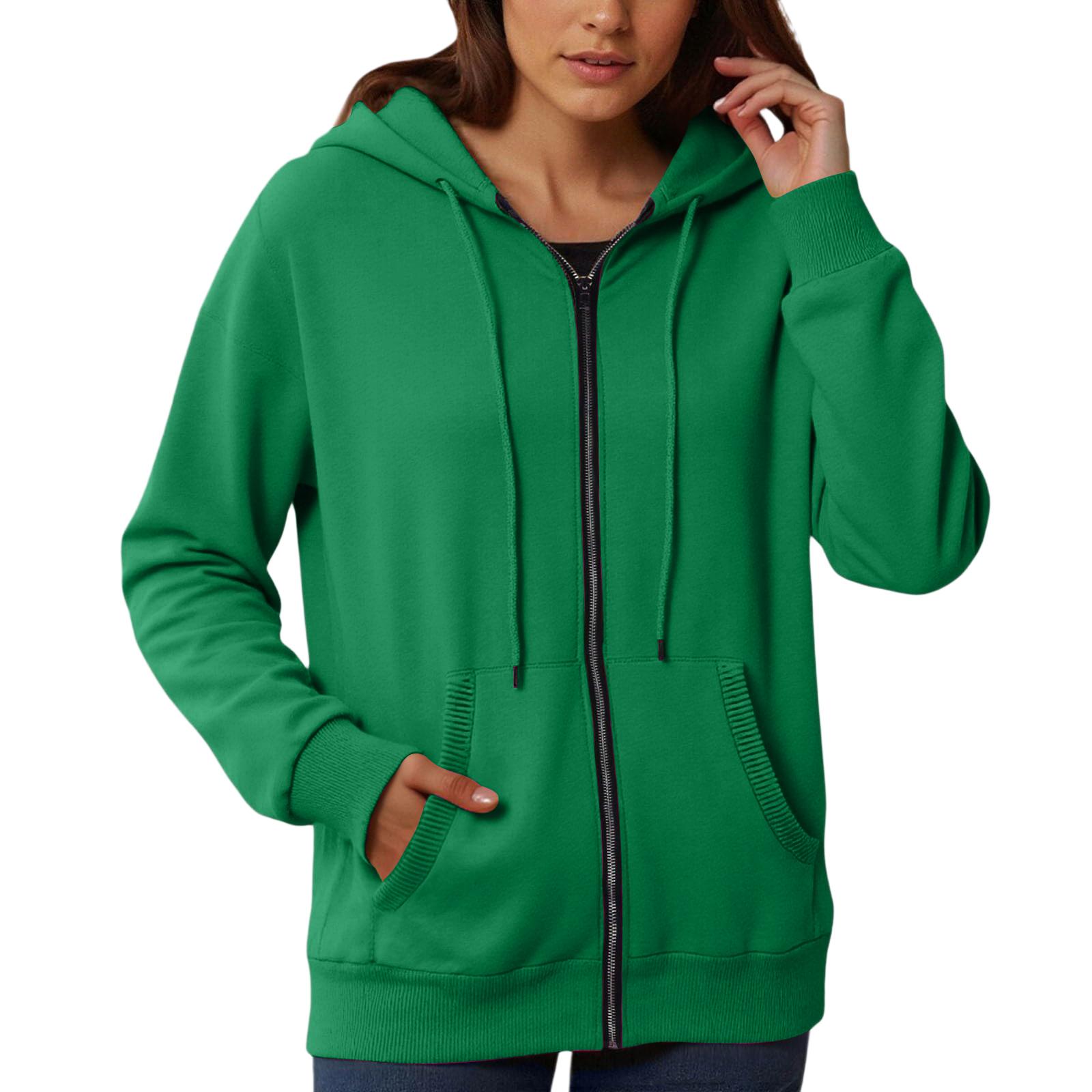Women s Loose And Comfortable Zipper V-neck Long Sleeved Solid Color Pullover Sweatshirt Jacket L
Women s Loose And Comfortable Zipper V-neck Long Sleeved Solid Color Pullover Sweatshirt Jacket L