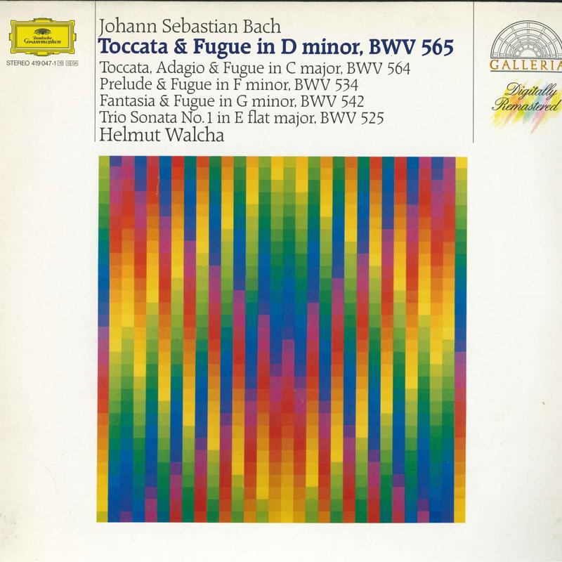 LP Record HELMUT WALCHA J. S. Bach Toccata Et Fugue Bwv 56 4190471 DEUTSCHE GRAMM 1986 Germany Classical Used
LP Record HELMUT WALCHA J. S. Bach Toccata Et Fugue Bwv 56 4190471 DEUTSCHE GRAMM 1986 Germany Classical Used