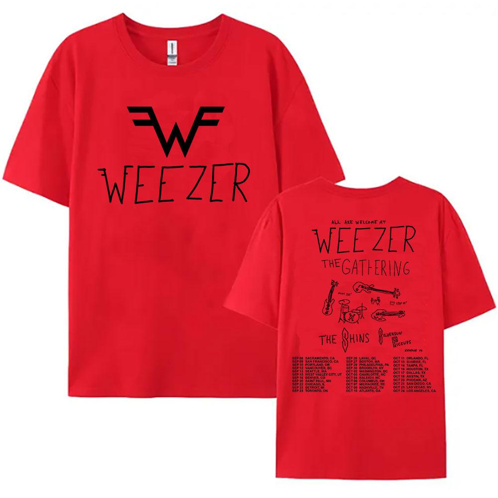 Weezer Тур The Gathering 2026 Футболка Хлопок Мягкая Женская/Унисекс Футболки Летние С Коротким Рукавом С Круглым Вырезом Футболки Дизайн Графический Принт Рубашка S
Weezer Тур The Gathering 2026 Футболка Хлопок Мягкая Женская/Унисекс Футболки Летние С Коротким Рукавом С Круглым Вырезом Футболки Дизайн Графический Принт Рубашка S