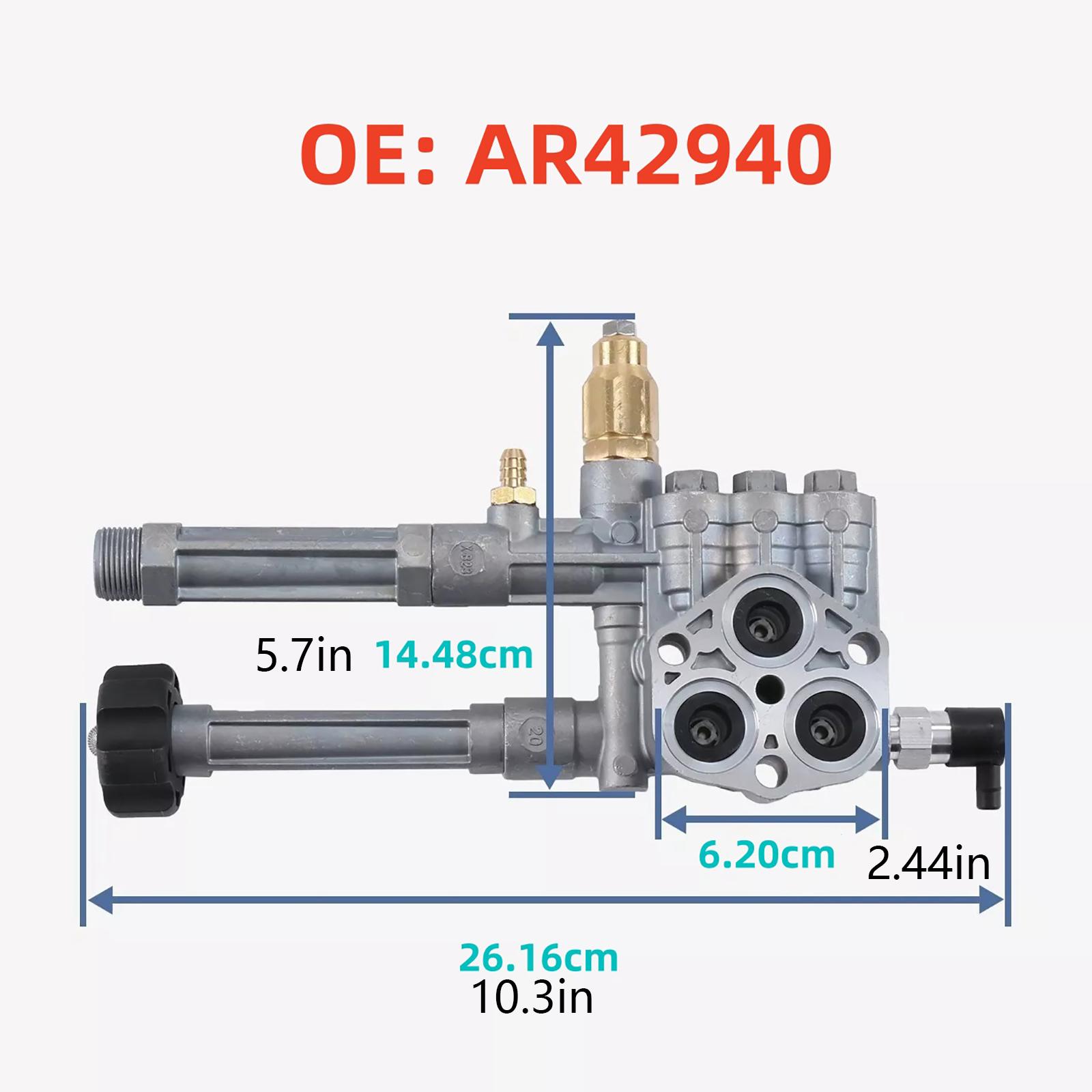 Збірка головки насоса в зборі для моделей RMW2G20, RMW2.2G24, SRMW2.2G26 Для деталей Troy Bilt AR42518, AR43061 Збірка на болтах United States
Збірка головки насоса в зборі для моделей RMW2G20, RMW2.2G24, SRMW2.2G26 Для деталей Troy Bilt AR42518, AR43061 Збірка на болтах United States