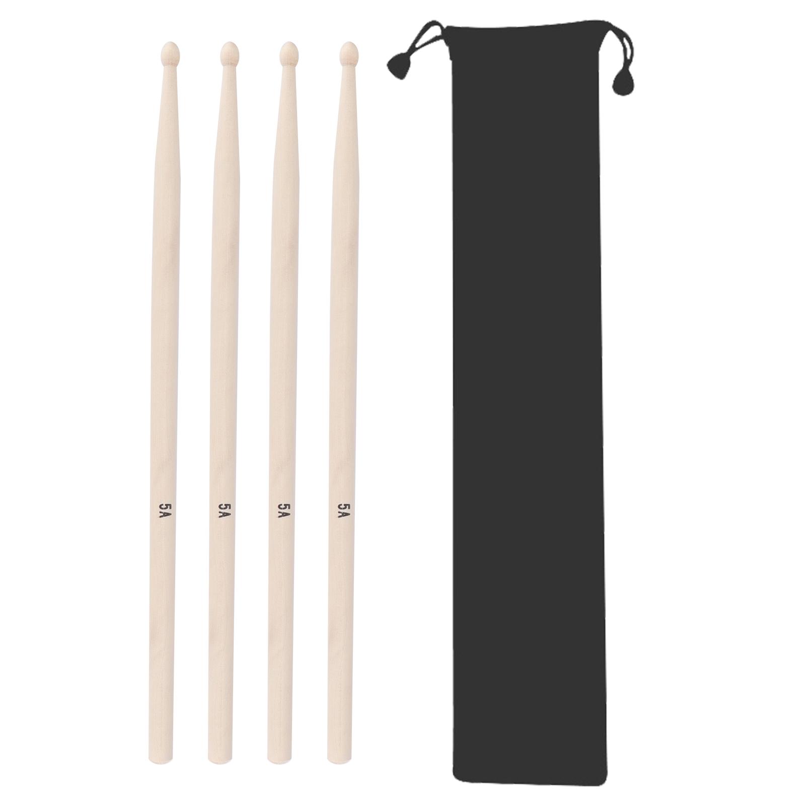 2 Pair 5A Drum Sticks Maple Instrument Accessory with Beam Storage Bag for Jazz MusicM02769
2 Pair 5A Drum Sticks Maple Instrument Accessory with Beam Storage Bag for Jazz MusicM02769