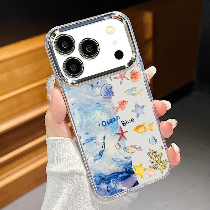 Plating Lens Frame Case For iPhone 17 Pro Max Octopus Starfish Pattern Clear Soft Cover For iPhone 16 15 14 13 Pro Max 11 16E 17E iPhone 15 прозорий
Plating Lens Frame Case For iPhone 17 Pro Max Octopus Starfish Pattern Clear Soft Cover For iPhone 16 15 14 13 Pro Max 11 16E 17E iPhone 15 прозорий