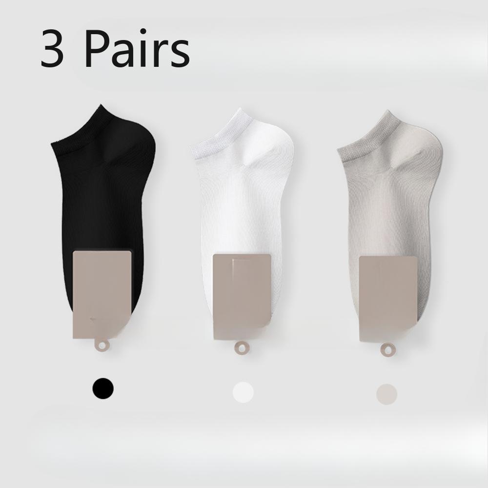 3 пары мужских тонких хлопковых антибактериальных бесшовных дышащих влагоотводящих коротких носков-лодочек на весну и лето 3 Pairs
3 пары мужских тонких хлопковых антибактериальных бесшовных дышащих влагоотводящих коротких носков-лодочек на весну и лето 3 Pairs