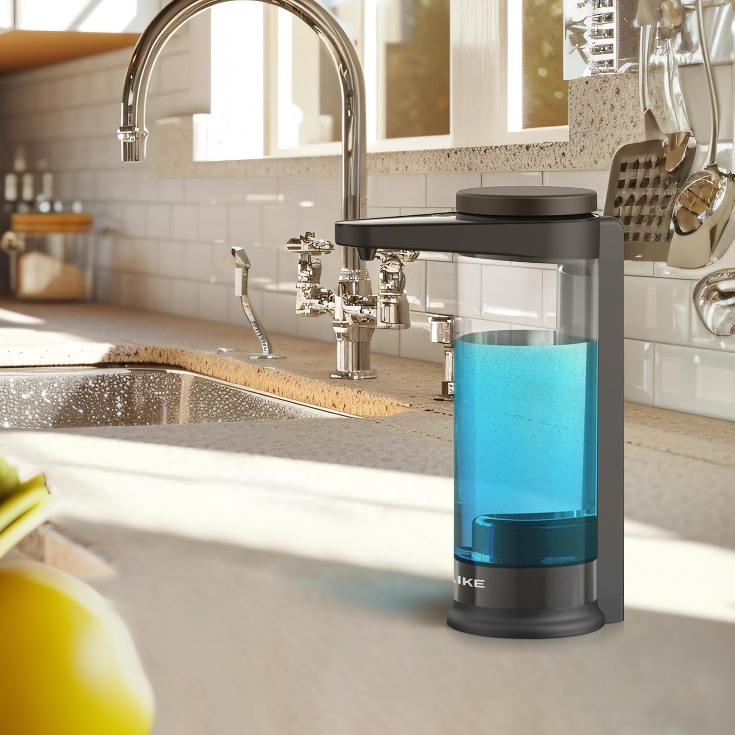 AIKE Automatic Liquid Soap Dispenser For Hands Washing Kitchen Liquid Soap Dispenser Chargeable USB Smart Dispenser For Soap
AIKE Automatic Liquid Soap Dispenser For Hands Washing Kitchen Liquid Soap Dispenser Chargeable USB Smart Dispenser For Soap