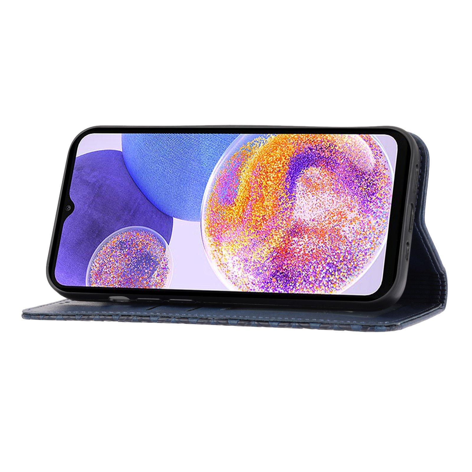For Samsung Galaxy S22 5G Imprinted Rhombus Pattern Wallet Stand Phone Case Calf Texture PU Leather Shockproof Cover with Strap Blue
For Samsung Galaxy S22 5G Imprinted Rhombus Pattern Wallet Stand Phone Case Calf Texture PU Leather Shockproof Cover with Strap Blue