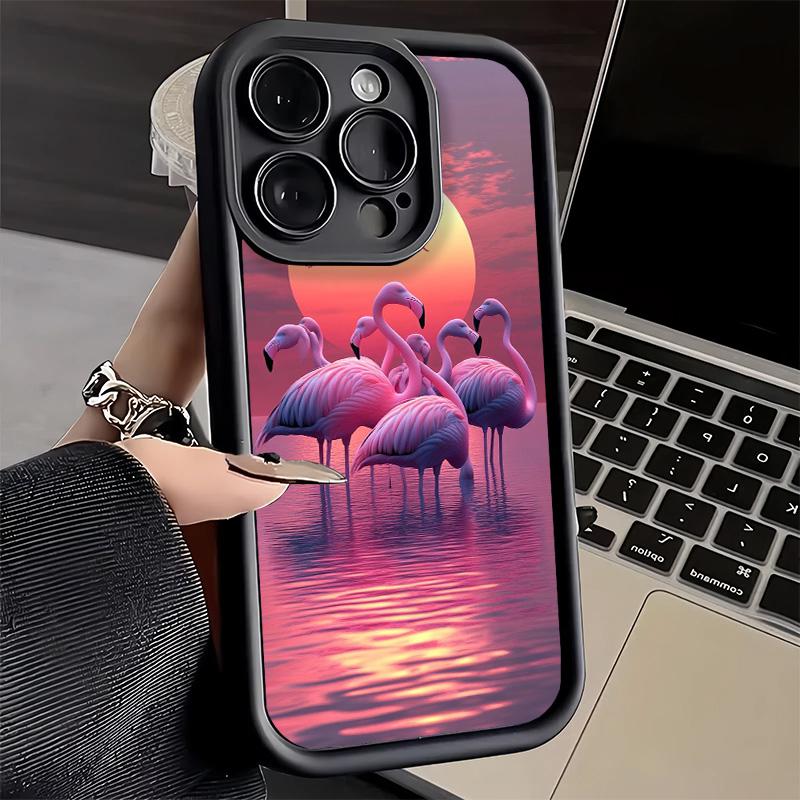 Phone Case for iPhone 17 Air 16E 15 16 Pro Max Pink Red Dreamy Flamingo Cover 14 Plus 13 12 Mini Soft Shell Silicone Fundas iPhone 15 Pro Max
Phone Case for iPhone 17 Air 16E 15 16 Pro Max Pink Red Dreamy Flamingo Cover 14 Plus 13 12 Mini Soft Shell Silicone Fundas iPhone 15 Pro Max
