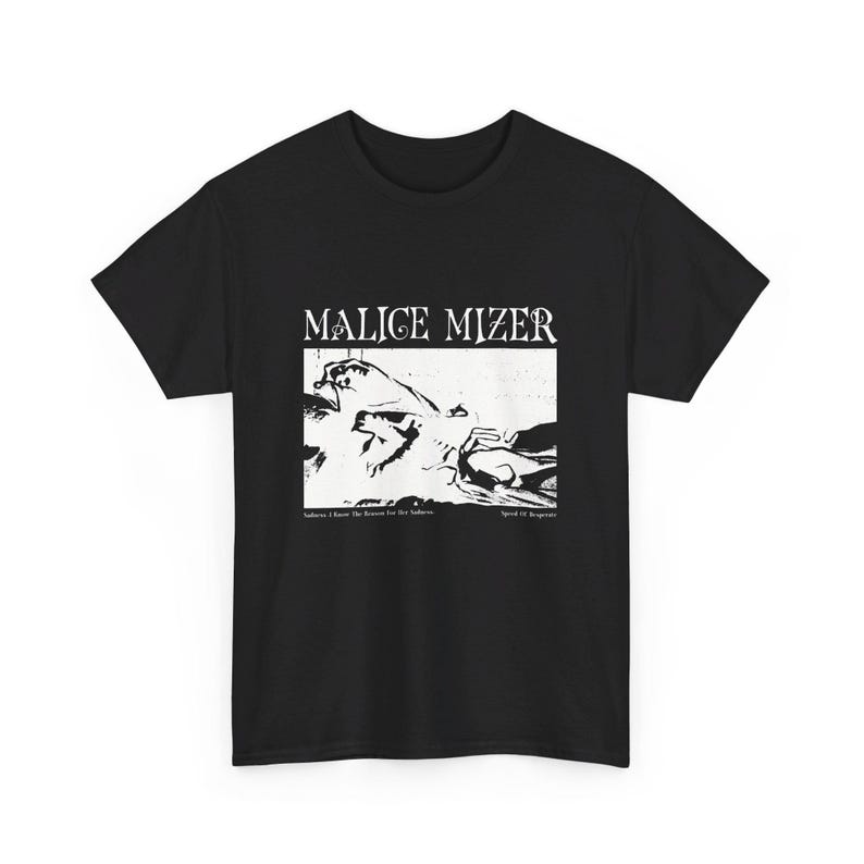 230 г/м² 100% хлопок Футболка Malice Mizer Demotape Sadness Visual Kei Mana Kozi 4 цветовых решения XXS чёрный
230 г/м² 100% хлопок Футболка Malice Mizer Demotape Sadness Visual Kei Mana Kozi 4 цветовых решения XXS чёрный