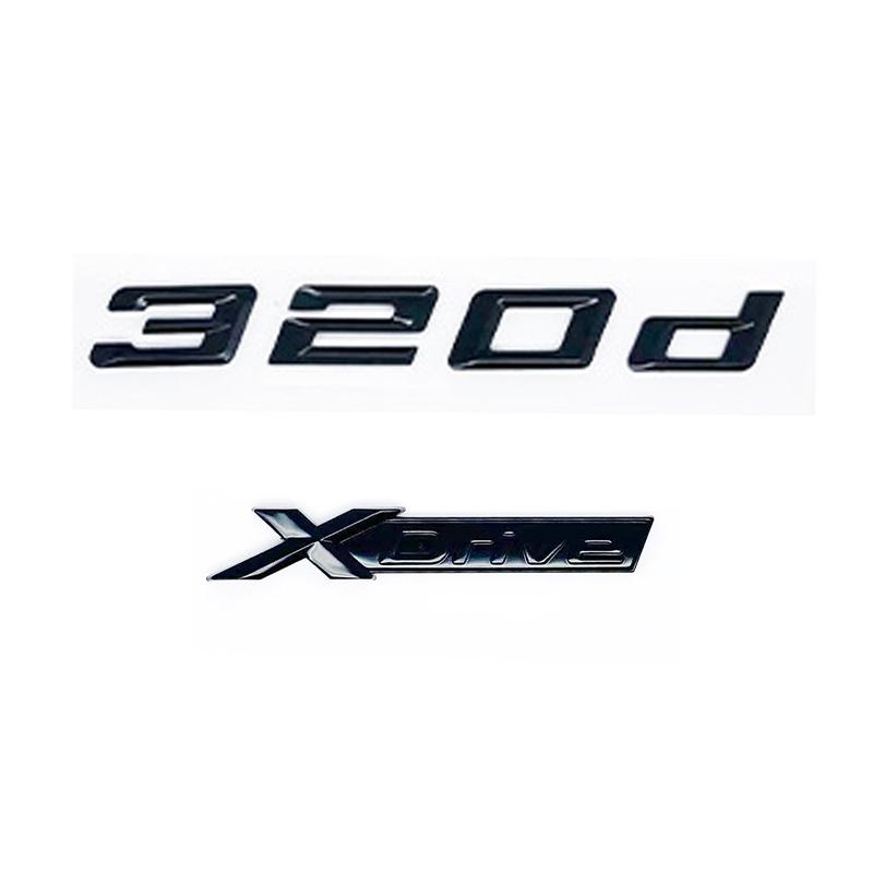 New Font ABS Alphanumeric Trunk Emblem for BMW 3 Series E46 E90 F30 - 320d XDrive Logo Sticker 320d XDrive
New Font ABS Alphanumeric Trunk Emblem for BMW 3 Series E46 E90 F30 - 320d XDrive Logo Sticker 320d XDrive