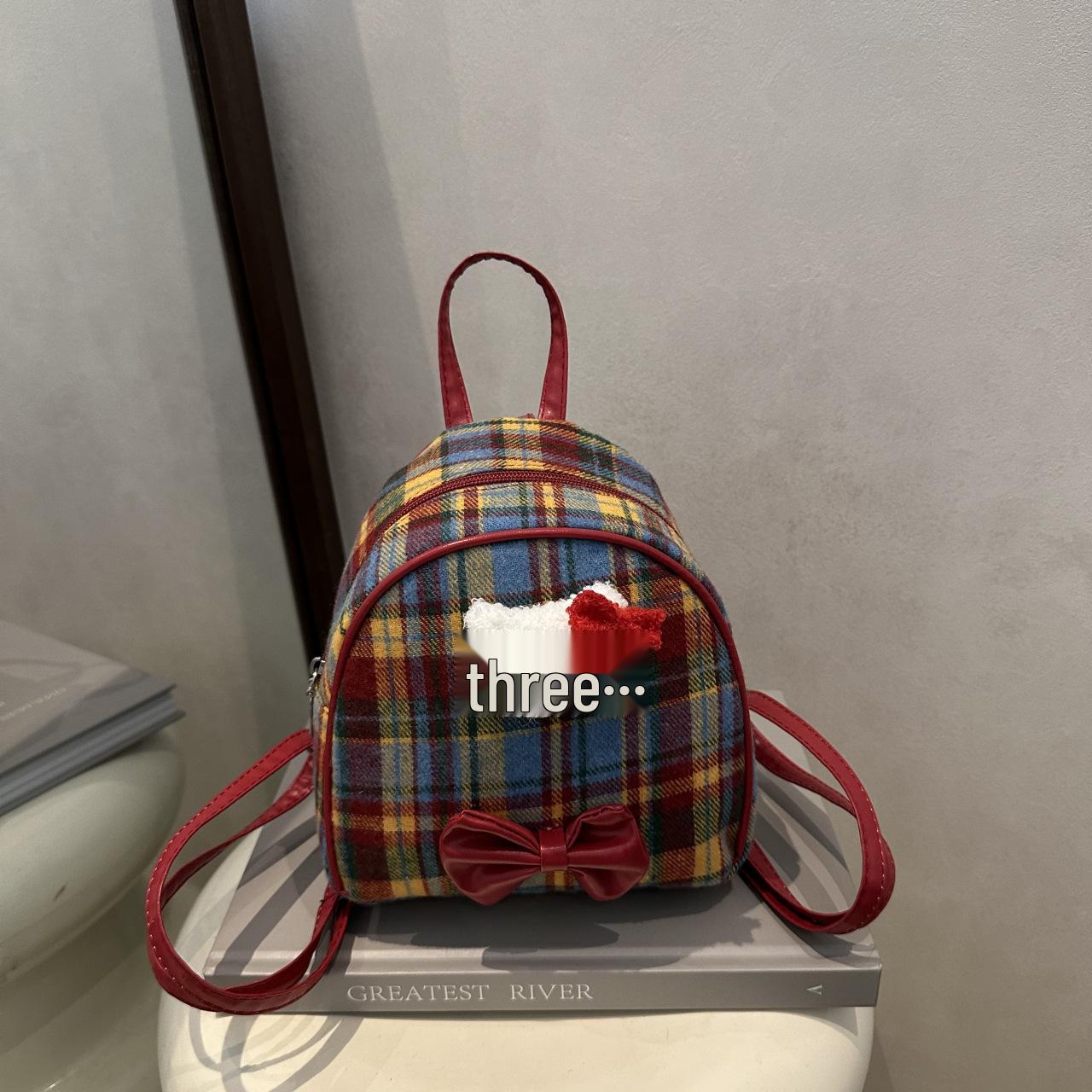 Женский рюкзак в стиле ретро с американской клеткой: Корейский колледж Мори стиль
Женский рюкзак в стиле ретро с американской клеткой: Корейский колледж Мори стиль