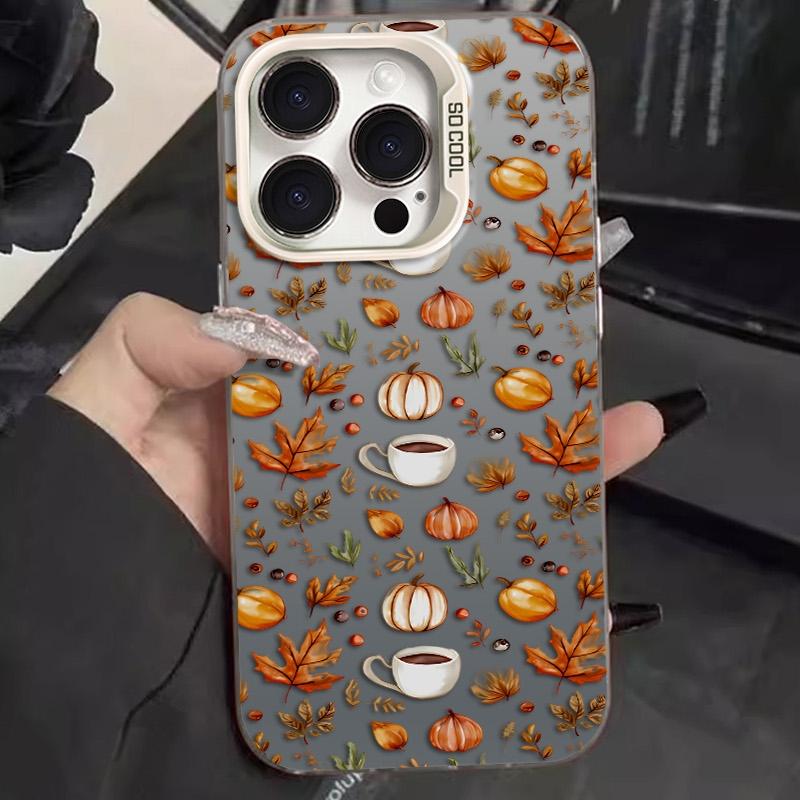Autumn Pumpkin Leaves and Coffee Phone Case for iPhone 17 16 15 14 13 12 11 16E Series Pro Max Plus iphone 13 Pro
Autumn Pumpkin Leaves and Coffee Phone Case for iPhone 17 16 15 14 13 12 11 16E Series Pro Max Plus iphone 13 Pro