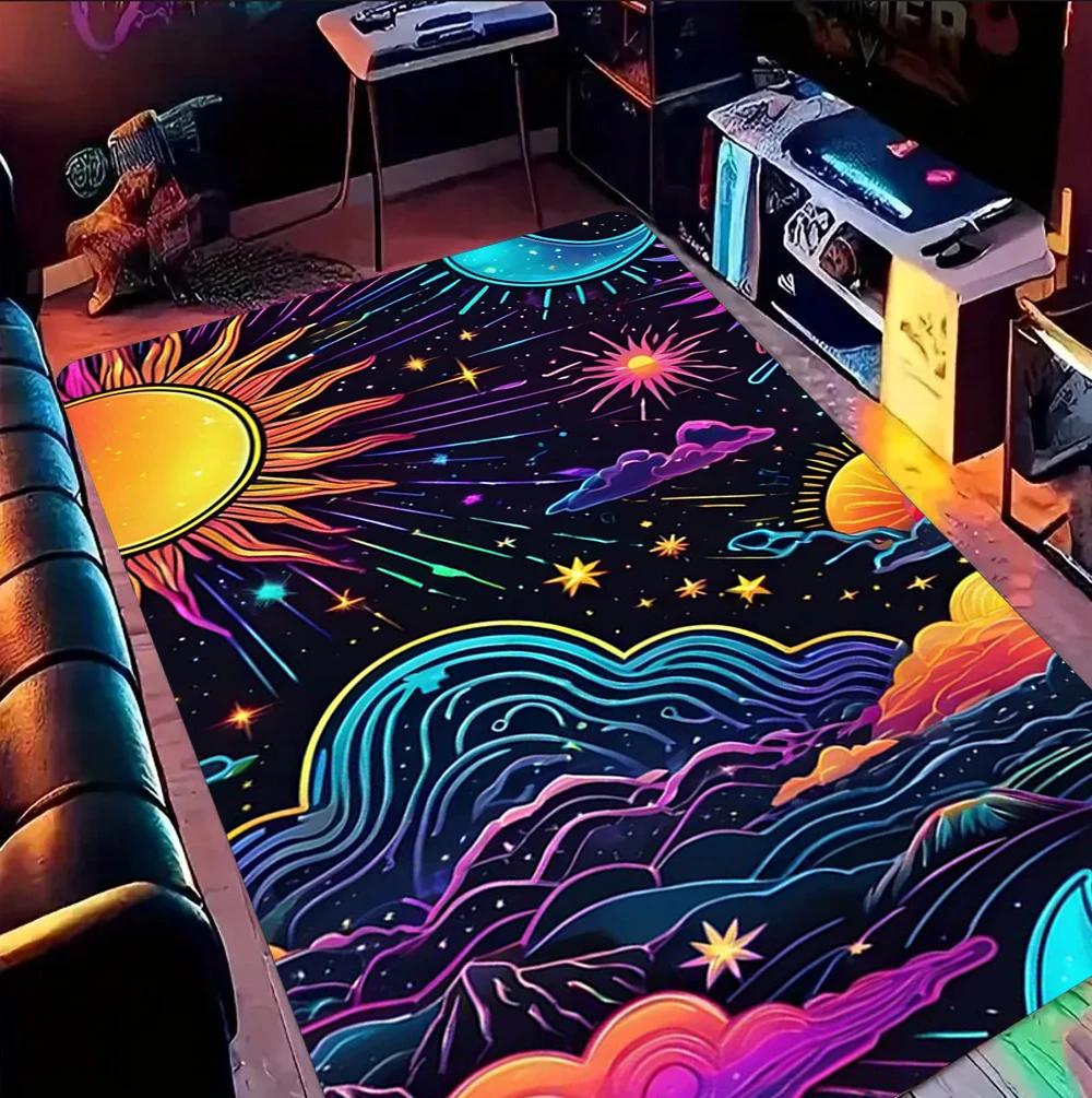 Darkness Art Galaxy Starry Night Carpet Playroom Floor Mat Kids Bedroom Decor Non Slip Rug Audio-Visual Room Floor Mat Door Mat 40cm x 60cm
Darkness Art Galaxy Starry Night Carpet Playroom Floor Mat Kids Bedroom Decor Non Slip Rug Audio-Visual Room Floor Mat Door Mat 40cm x 60cm