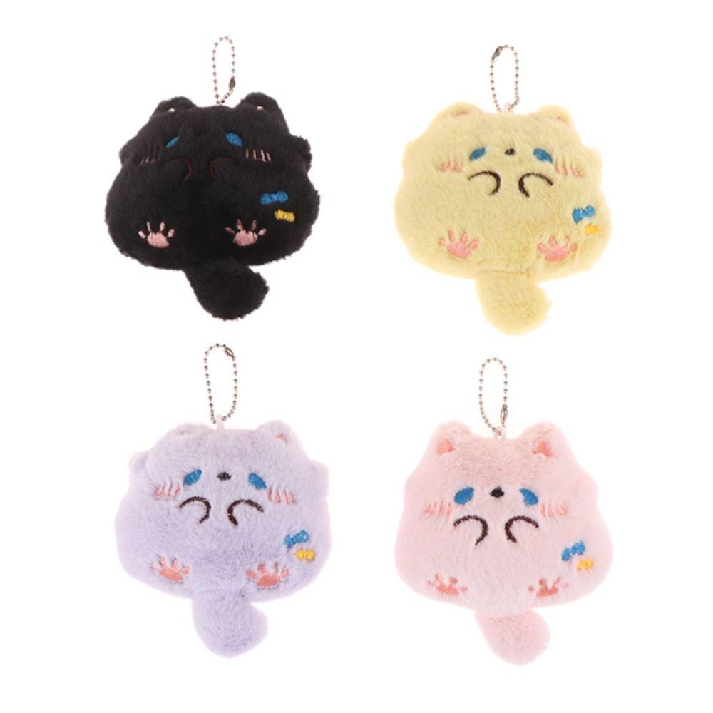 Soft Kitten Squeaking Keychain Bag Pendant Stuffed Doll Keyring Cat Plush Pendant Bag Decor
Soft Kitten Squeaking Keychain Bag Pendant Stuffed Doll Keyring Cat Plush Pendant Bag Decor