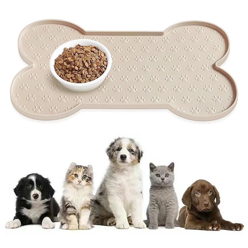 Dog Food Mat Anti-Slip Silicone Dog Bowl Mat Thicker Pet Placemat Waterproof Cat Feeder Pad Dogs Cats Eating Tray S бежевий
Dog Food Mat Anti-Slip Silicone Dog Bowl Mat Thicker Pet Placemat Waterproof Cat Feeder Pad Dogs Cats Eating Tray S бежевий