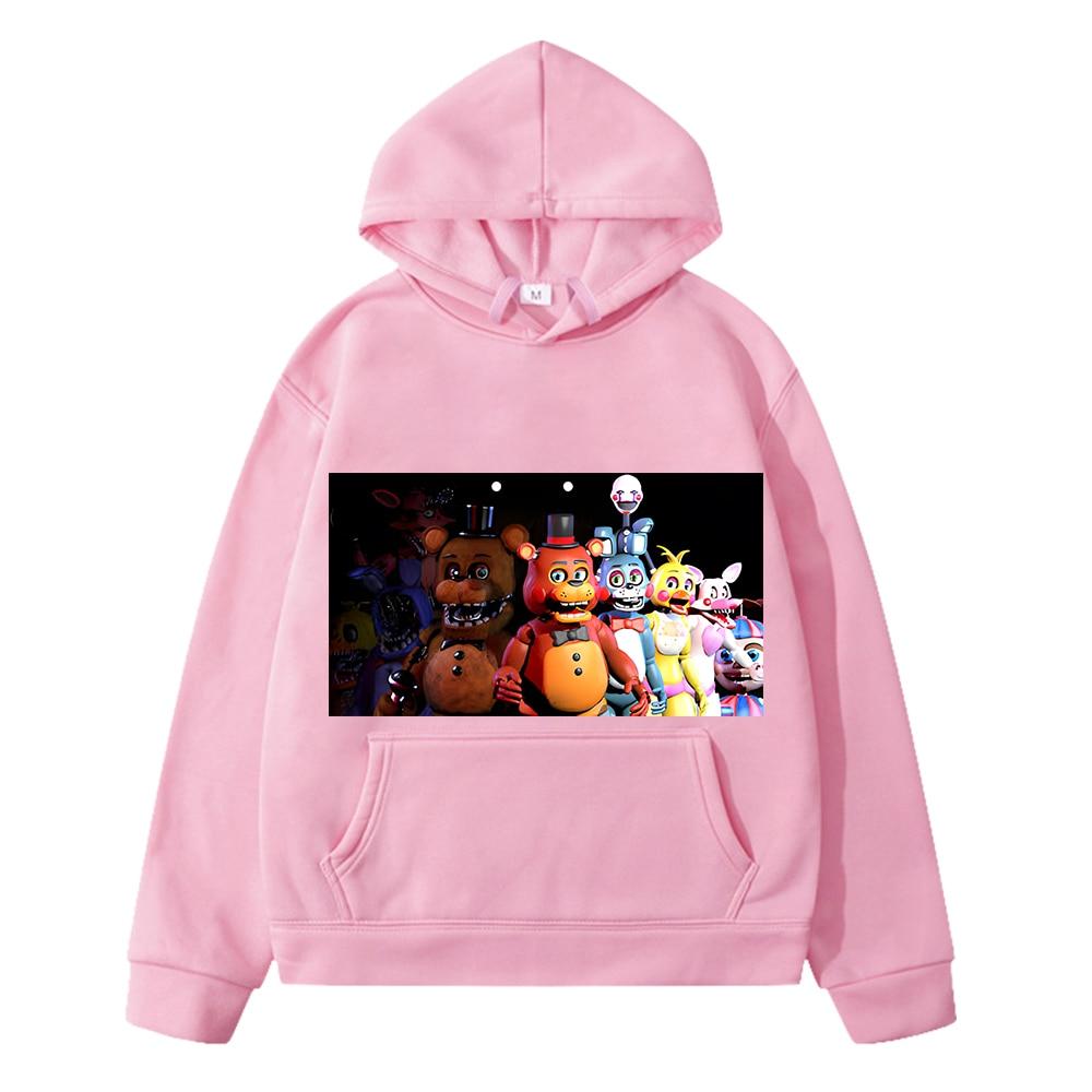 Осенние толстовки с капюшоном FNAF для мальчиков y2k sudadera, флисовый пуловер, куртка с изображением медведя и кролика, игра Kawaii, толстовка с капюшоном в стиле аниме, детская одежда для девочек
Осенние толстовки с капюшоном FNAF для мальчиков y2k sudadera, флисовый пуловер, куртка с изображением медведя и кролика, игра Kawaii, толстовка с капюшоном в стиле аниме, детская одежда для девочек