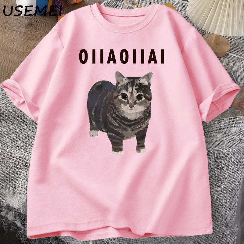 Spinning Cat Meme Oiiai Men T-shirt Summer Short Sleeve Tee Cotton Graphic Top Casual T Shirts Round Collar Short-Sleeves Tshirt XXXL розовый
Spinning Cat Meme Oiiai Men T-shirt Summer Short Sleeve Tee Cotton Graphic Top Casual T Shirts Round Collar Short-Sleeves Tshirt XXXL розовый