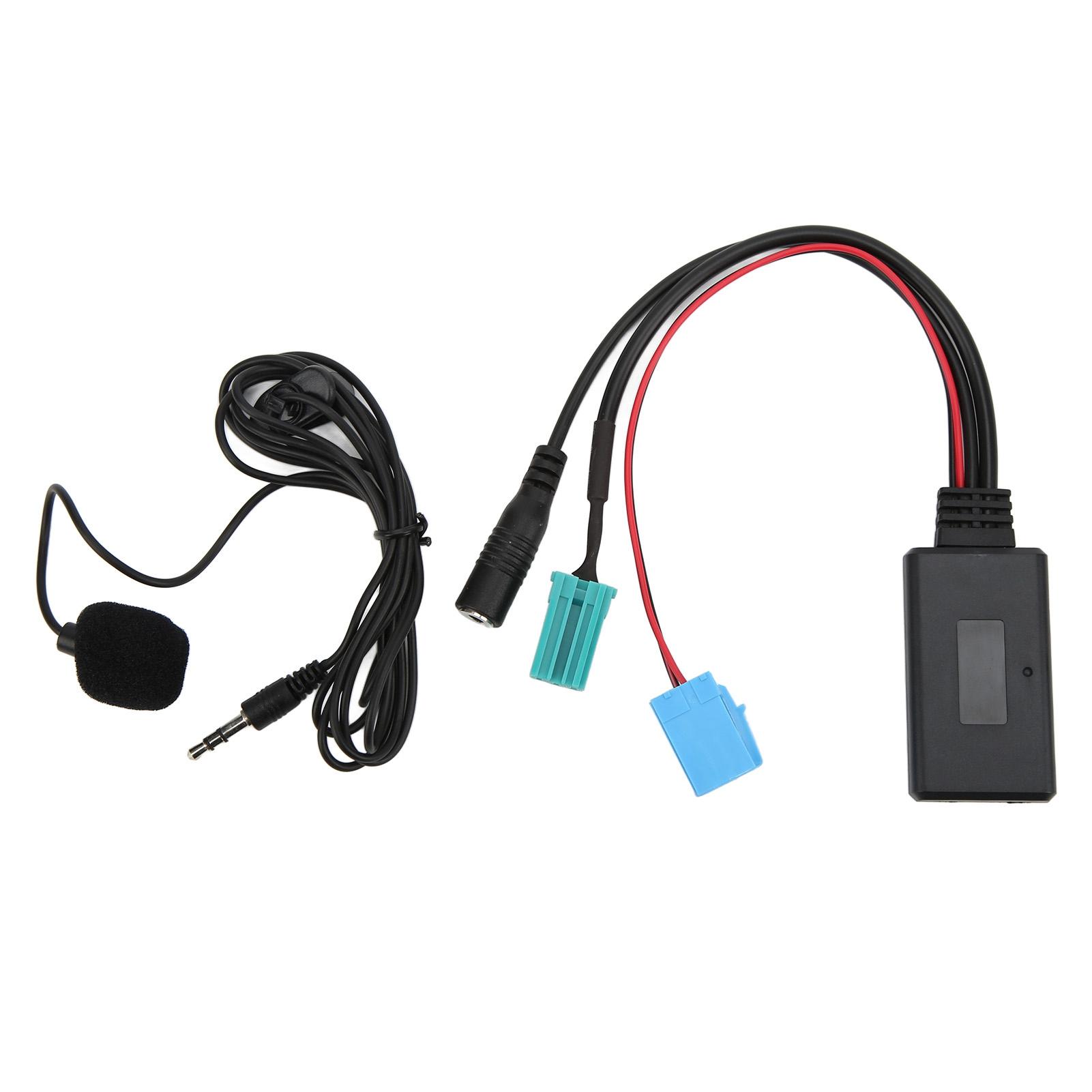 Автомагнитола Bluetooth 5.0 Входной кабель Аудио Музыкальный адаптер 6-контактный с микрофоном Замена для Clio
Автомагнитола Bluetooth 5.0 Входной кабель Аудио Музыкальный адаптер 6-контактный с микрофоном Замена для Clio