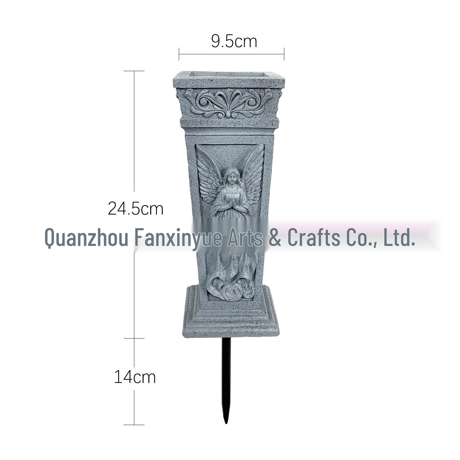 Солнечная кладбищенская ваза для втыкания в землю - Сад, двор, надгробный памятник, мемориал, изделие из смолы
Солнечная кладбищенская ваза для втыкания в землю - Сад, двор, надгробный памятник, мемориал, изделие из смолы