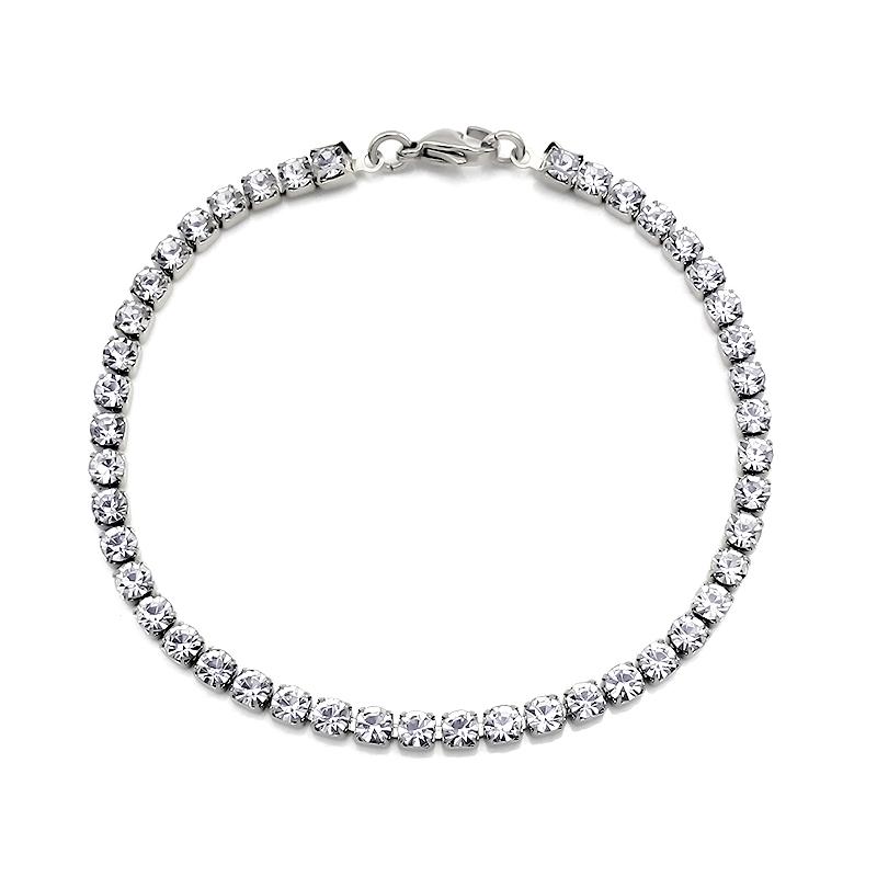 High Quality PVD 18K Gold Plated Stainless Steel Bling Tennis Necklace Diamond Cubic Zircon Choker Necklace Bracelet Set Jewelry
High Quality PVD 18K Gold Plated Stainless Steel Bling Tennis Necklace Diamond Cubic Zircon Choker Necklace Bracelet Set Jewelry